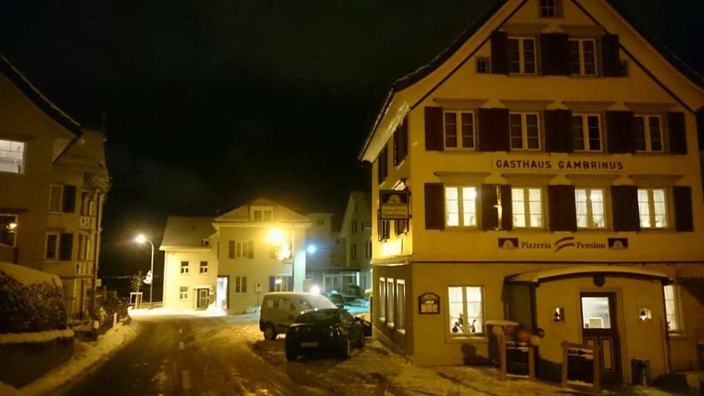Pizzeria-Pension Gambrinus Walzenhausen Екстериор снимка